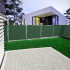 Panou de gard pentru intimitate in gradina, PVC, 50 x 0.19 m, verde [14]