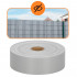 Panou de gard pentru intimitate in gradina, PVC, 50 x 0.05 m, gri [11]