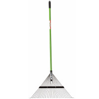 Grebla gradina pentru frunze cu dinti reglabili, maner fibra de sticla 150 cm, cap din otel, 58x40x150 cm, verde Grebla gradina pentru frunze cu dinti reglabili, maner fibra de sticla 150 cm, cap din otel, 58x40x150 cm, verde