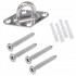 Kit de fixare pentru prelate de soare sau hamace, otel, 9 elemente [3]