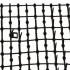 Covoras cu tepi pentru alungarea animalelor, ancore metalice incluse, 200x30 cm, negru [2]