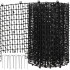 Covoras cu tepi pentru alungarea animalelor, ancore metalice incluse, 200x30 cm, negru [10]