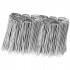 Set 100 de ancore metalice tip U pentru fixare panza anti-buruieni, 15x3 cm, argintiu [6]