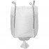 Sac gradina big bag cu evacuare in partea de jos, pentru frunze si deseuri vegetale, 1300 L, 1000 kg, 90x90x160 cm, alb [5]