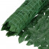 Panou paravan cu frunze artificiale pentru gard sau balcon, 100x300cm, verde inchis [17]