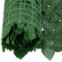 Panou paravan cu frunze artificiale pentru gard sau balcon, 100x300cm, verde inchis [18]