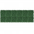 Panou paravan cu frunze artificiale pentru gard sau balcon, 100x300cm, verde inchis [8]