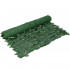 Panou paravan cu frunze artificiale pentru gard sau balcon, 100x300cm, verde inchis [11]