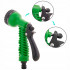 Furtun extensibil pentru udat gradina, cu pistol stropire, 15-45 metri, verde [12]