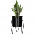 (DL) Suport ghiveci metalic negru GA162, inaltime 19cm [2]