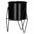 (DL) Suport ghiveci metalic negru GA162, inaltime 19cm [3]