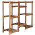 Stand de flori din lemn cu 8 etajere suport GA198, 85x70cm [13]