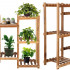 Stand de flori din lemn cu 8 etajere suport GA198, 85x70cm [10]