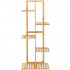 Stand de flori din lemn cu 6 etajere suport GA199, 102x40cm [12]