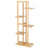 Stand de flori din lemn cu 6 etajere suport GA199, 102x40cm [4]