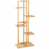 Stand de flori din lemn cu 6 etajere suport GA199, 102x40cm [7]