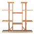 Stand de flori din lemn cu 15 etajere suport GA200, 119x120cm [14]