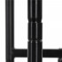 Suport pentru flori, metalic, cu 6 polite, structura verticala, 41x22x106 cm, negru [11]
