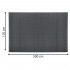 Panou de gard pentru intimitate in gradina, lamele PVC ce imita bambusul, protectie UV, 500x120 cm, gri [2]