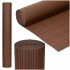 Panou de gard pentru intimitate in gradina, lamele PVC ce imita bambusul, protectie UV, 500x100 cm, maro [3]