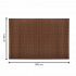 Panou de gard pentru intimitate in gradina, lamele PVC ce imita bambusul, protectie UV, 500x160 cm, maro [21]
