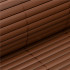 Panou de gard pentru intimitate in gradina, lamele PVC ce imita bambusul, protectie UV, 500x120 cm, maro [16]