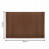 Panou de gard pentru intimitate in gradina, lamele PVC ce imita bambusul, protectie UV, 500x120 cm, maro [21]