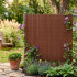 Panou de gard pentru intimitate in gradina, lamele PVC ce imita bambusul, protectie UV, 400x100 cm, maro [11]
