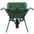 Roaba de gradina pliabila cu roata pneumatica, capacitate 50 L, sarcina 30 kg, 116x64x65 cm, verde [3]