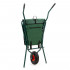 Roaba de gradina pliabila cu roata pneumatica, capacitate 50 L, sarcina 30 kg, 116x64x65 cm, verde [15]