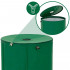 Rezervor pliabil pentru colectarea apei de ploaie, 100 L, PVC 1000D, cu 2 robinete si sistem preaplin, verde [15]
