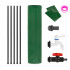 Rezervor pliabil pentru colectarea apei de ploaie, 100 L, PVC 1000D, cu 2 robinete si sistem preaplin, verde [16]