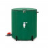 Rezervor pliabil pentru colectarea apei de ploaie, 100 L, PVC 1000D, cu 2 robinete si sistem preaplin, verde [17]