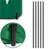 Rezervor pliabil pentru colectarea apei de ploaie, 100 L, PVC 1000D, cu 2 robinete si sistem preaplin, verde [11]