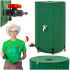 Rezervor pliabil pentru colectarea apei de ploaie, 250 L, PVC 1000D, cu 2 robinete si sistem preaplin, verde [2]