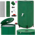 Rezervor pliabil pentru colectarea apei de ploaie, 250 L, PVC 1000D, cu 2 robinete si sistem preaplin, verde [3]