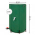 Rezervor pliabil pentru colectarea apei de ploaie, 250 L, PVC 1000D, cu 2 robinete si sistem preaplin, verde [27]