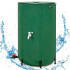 Rezervor pliabil pentru colectarea apei de ploaie, 250 L, PVC 1000D, cu 2 robinete si sistem preaplin, verde [28]