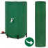 Rezervor pliabil pentru colectarea apei de ploaie, 250 L, PVC 1000D, cu 2 robinete si sistem preaplin, verde [5]