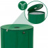 Rezervor pliabil pentru colectarea apei de ploaie, 250 L, PVC 1000D, cu 2 robinete si sistem preaplin, verde [11]