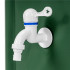Rezervor pliabil pentru colectarea apei de ploaie, 500 L, PVC 1000D, cu 2 robinete si sistem preaplin, verde [28]