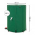 Rezervor pliabil pentru colectarea apei de ploaie, 500 L, PVC 1000D, cu 2 robinete si sistem preaplin, verde [29]