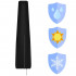 Husa protectie pentru umbrela de gradina, impermeabila, cu fermoar si snur reglabil, 265 cm, negru [16]