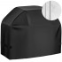 Husa de protectie pentru gratar, tesatura oxford impermeabila, protectie UV, 100x66x80 cm, negru [3]