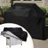 Husa de protectie pentru gratar, tesatura oxford impermeabila, protectie UV, 145x61x117 cm, negru [3]