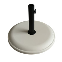 Suport baza pentru umbrele de gradina, din beton, 45 cm diametru, 16kg, alb Suport baza pentru umbrele de gradina, din beton, 45 cm diametru, 16kg, alb