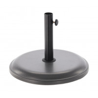 Suport baza pentru umbrele de gradina, din beton, 45 cm diametru, 16kg, gri