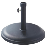 Suport baza pentru umbrele de gradina, din beton, 45 cm diametru, 16kg, negru Suport baza pentru umbrele de gradina, din beton, 45 cm diametru, 16kg, negru