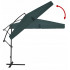 Umbrela gradina tip banana cu mecanism inclinare, impermeabila, diametru 300 cm, husa inclusa, verde [8]