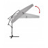 Umbrela gradina cu inclinare reglabila, cupola cu protectie UV, husa protectie, diametru 300 cm, gri [2]